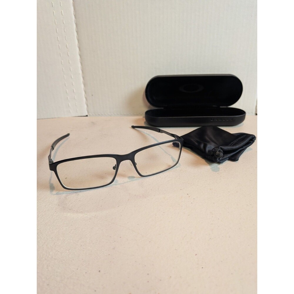 Oakley Base Plane OX3232-0252 52 17 141 Pewter Eyeglasses FRAMES ONLY